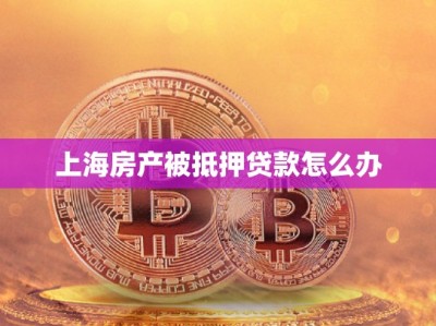 上海房产被抵押贷款怎么办