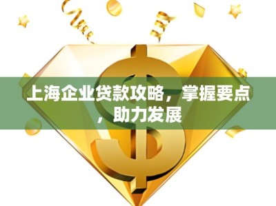 上海企业贷款攻略，掌握要点，助力发展