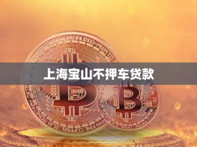 上海宝山不押车贷款