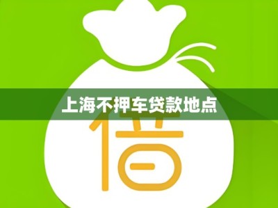 上海不押车贷款地点